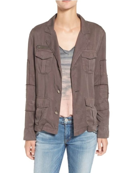 Pam & Gela Jackets & Blazers - NEW! Pam & Gela Embellished Military Jacket